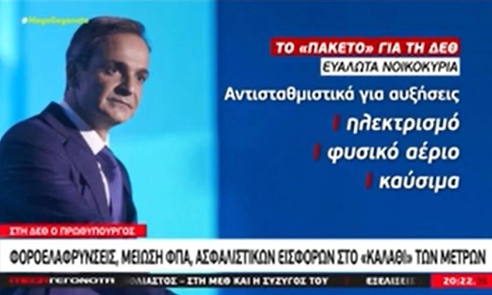 ΔΕΘ – Φοροελαφρύνσεις, μείωση ΦΠΑ, ασφαλιστικών εισφορών στο «καλάθι» των μέτρων